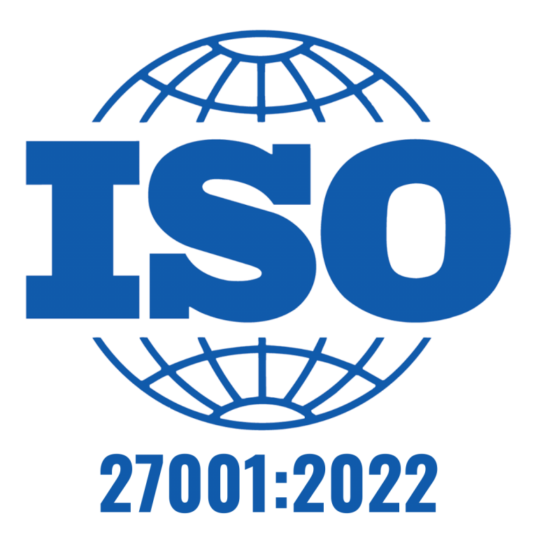 ISO/IEC 27001:2022 Certified